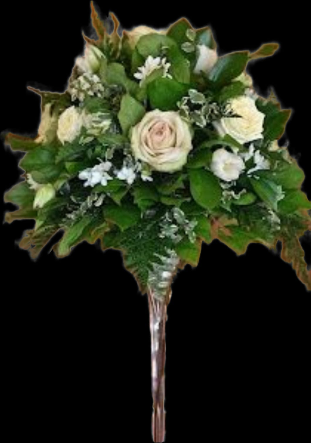Cream rose bouquet